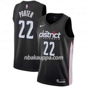 Washington Wizards Otto Porter  22 2018-19 Nike City Edition Musta Pelipaidat Swingman - Miesten